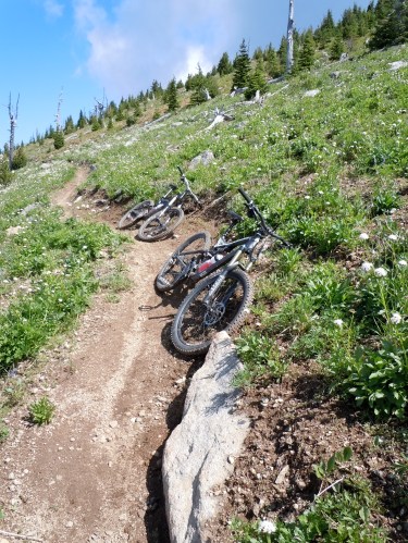 Epic mountain bike trail, Rossland