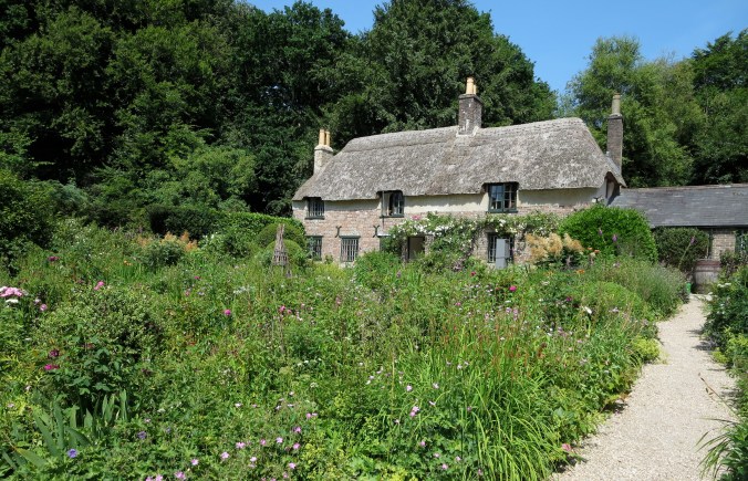 Sunny day at Thomas Hardy's cottage