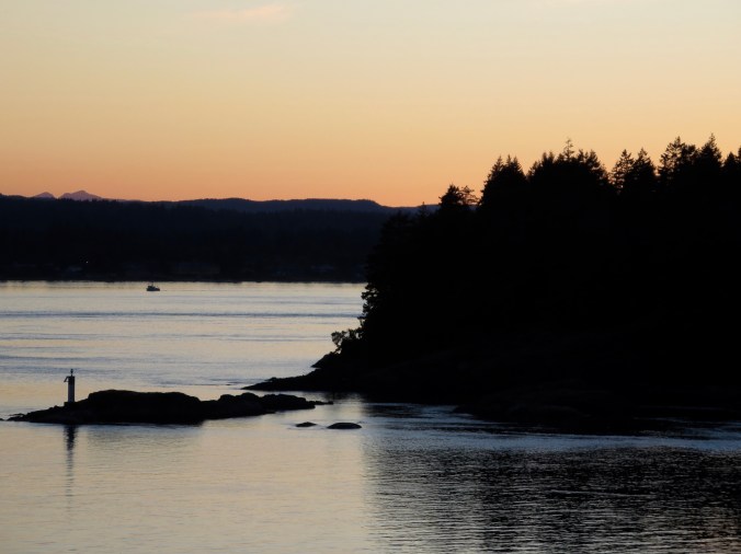 Twilight, Quadra Island